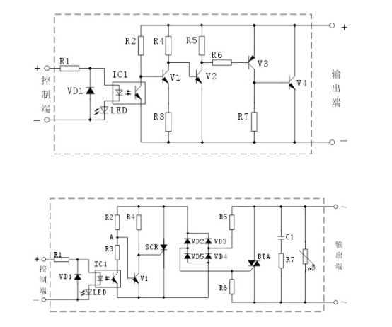 固態(tài)繼電器線(xiàn)路圖
